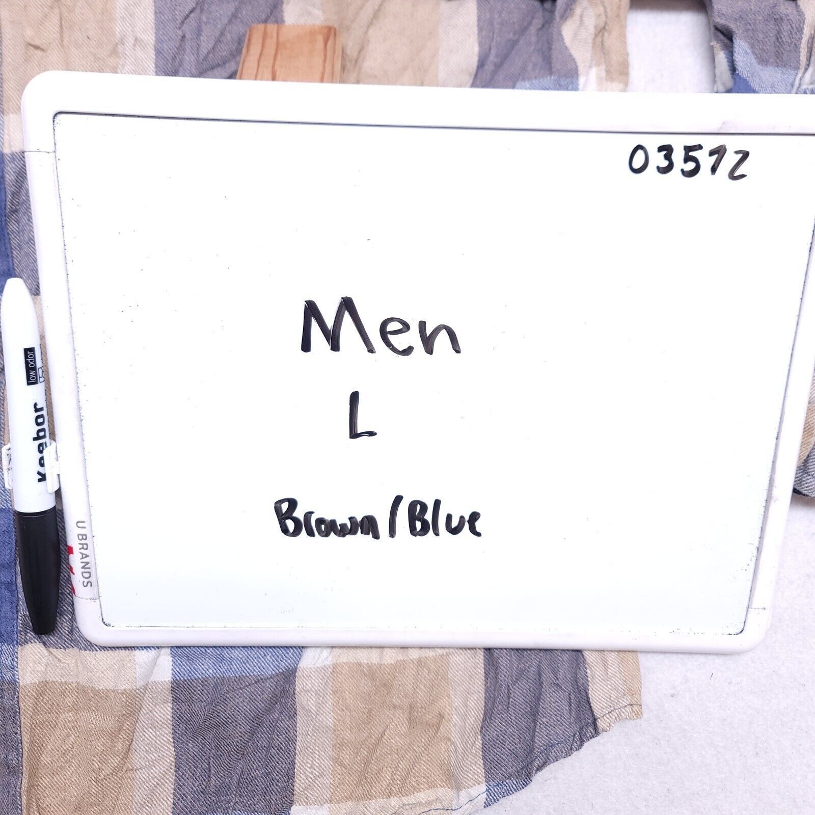 McGregor McGregor Classic Buffalo Check Flannel Shirt Men Size L Blue Size US L / EU 52-54 / 3 - 9 Thumbnail