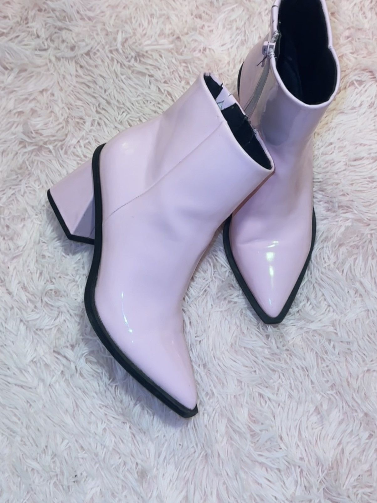 BP. Light Pink BP GoGo Ankle Boots Womens Booties Heels Size 7 Size US 7 / IT 37 - 2 Thumbnail