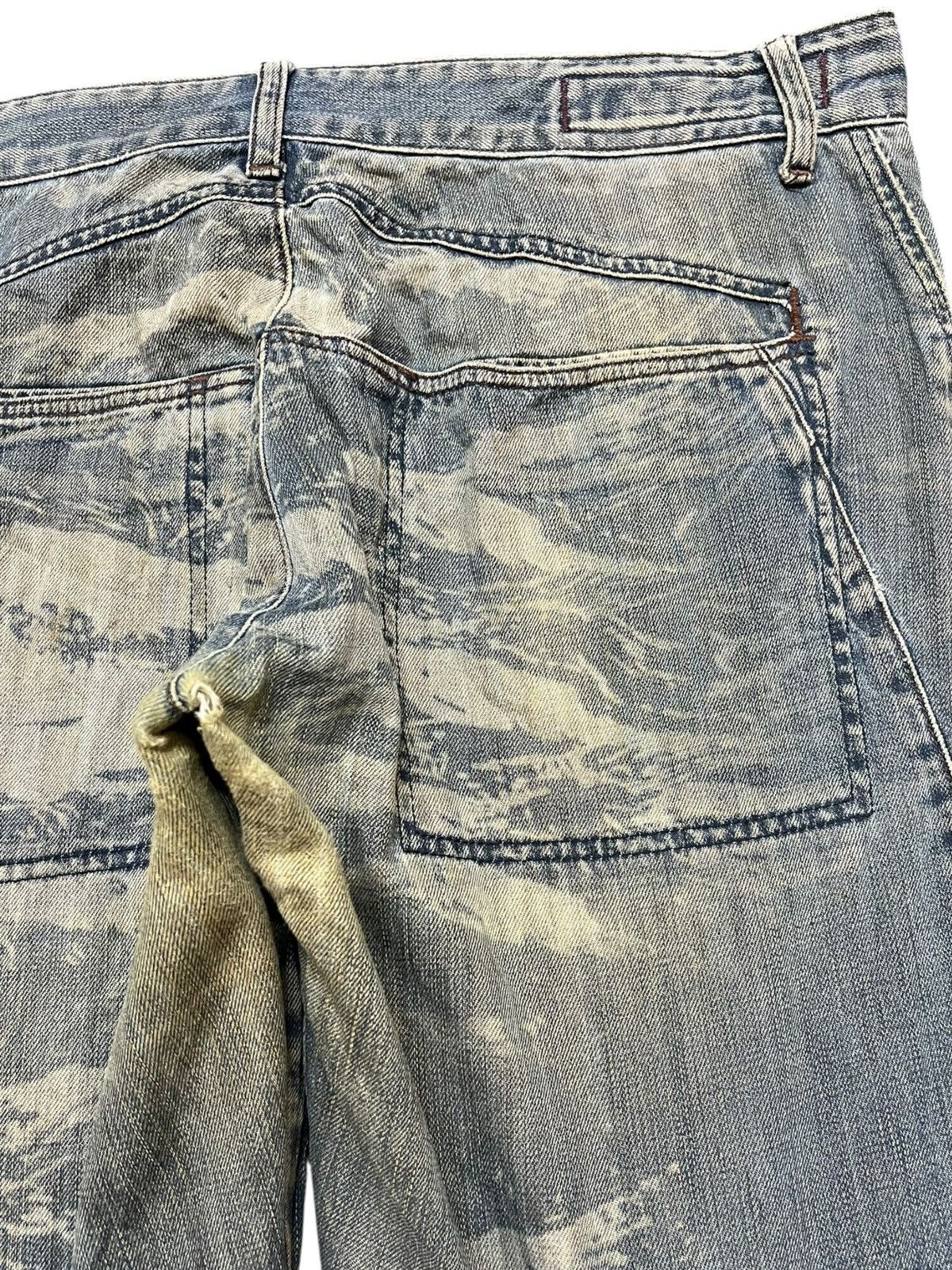 Marithe + Francois Girbaud Vintage Marithe Francois Girbaud Camourflage Denim Size US 37 - 9 Thumbnail