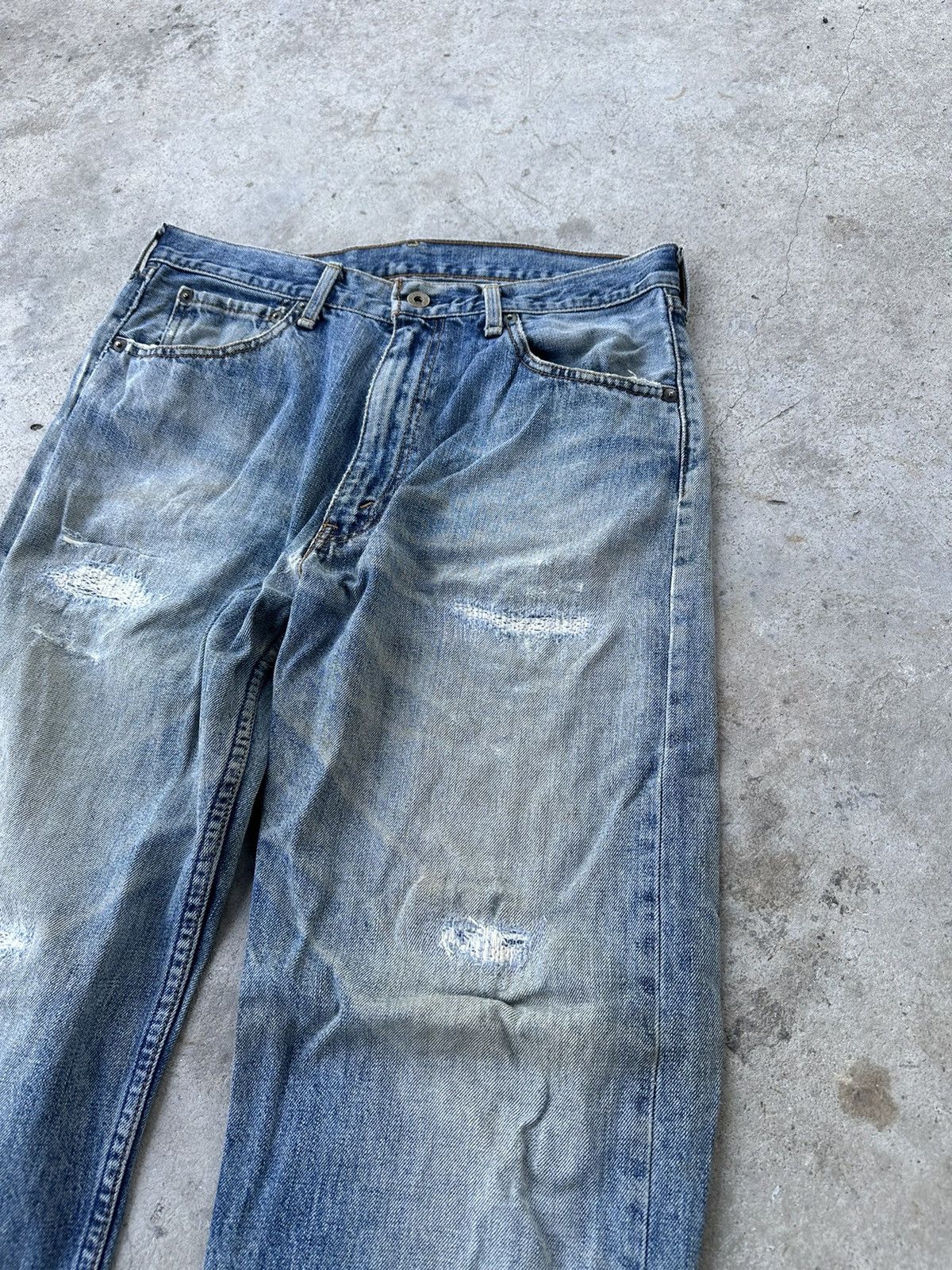 Levi's LEVI’S Lot 503 distressed denim jeans size 32 Size US 32 / EU 48 - 4 Thumbnail