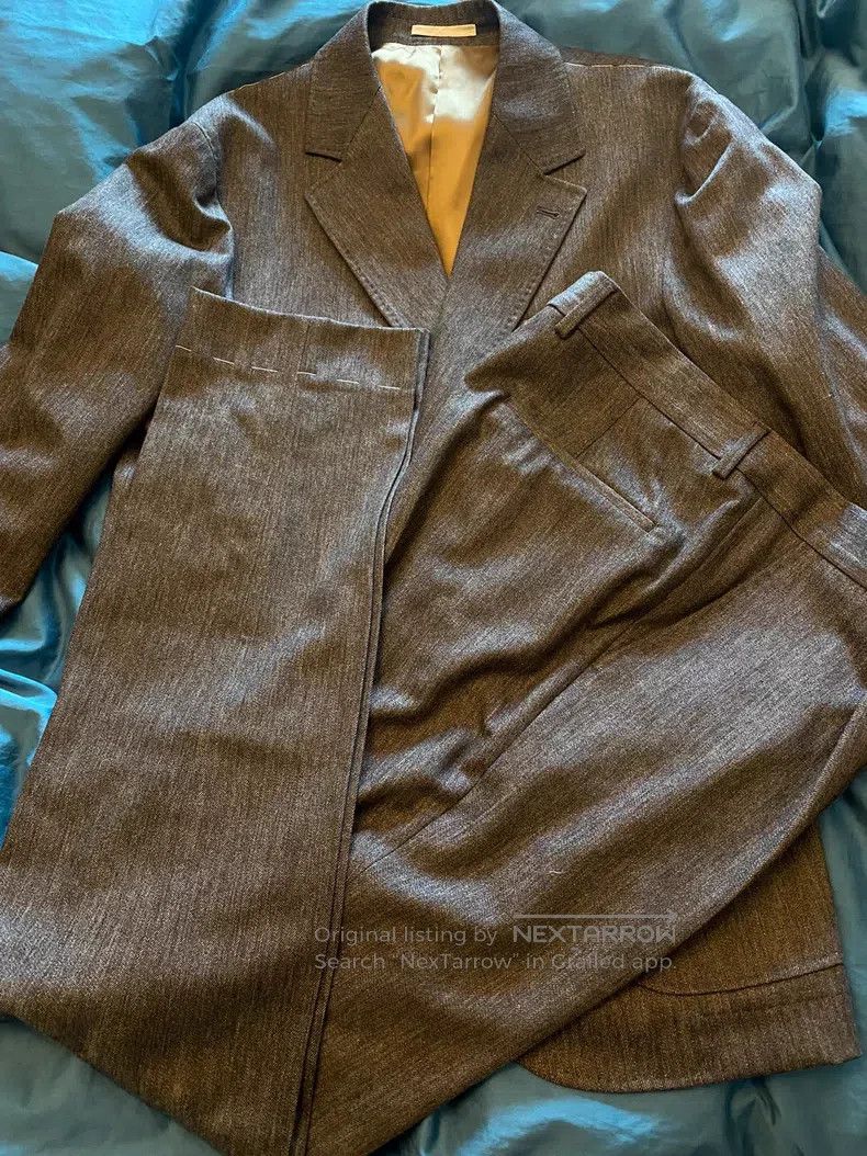 Brunello Cucinelli Brunello Cucinelli Wool suit set, grey Size 50L - 5 Thumbnail