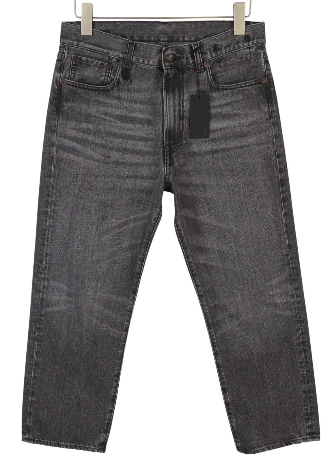 R13 BOYFRIEND 27 Wilson Black Whiskers Faded Ankle PS25 86678 Size 27" / US 4 / IT 40 - 1 Thumbnail