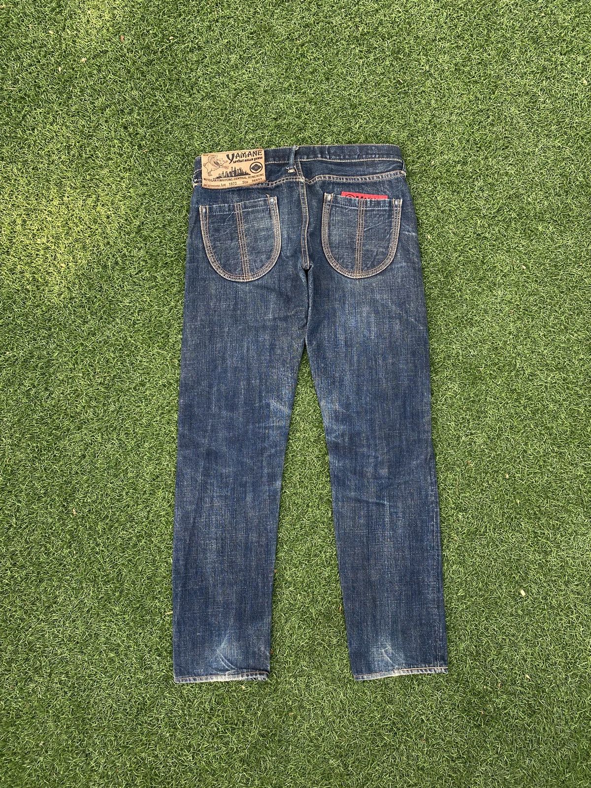 Evisu × Japanese Brand VINTAGE EVISU YAMANE SELVEDGE JEANS Size US 27 - 1 Thumbnail