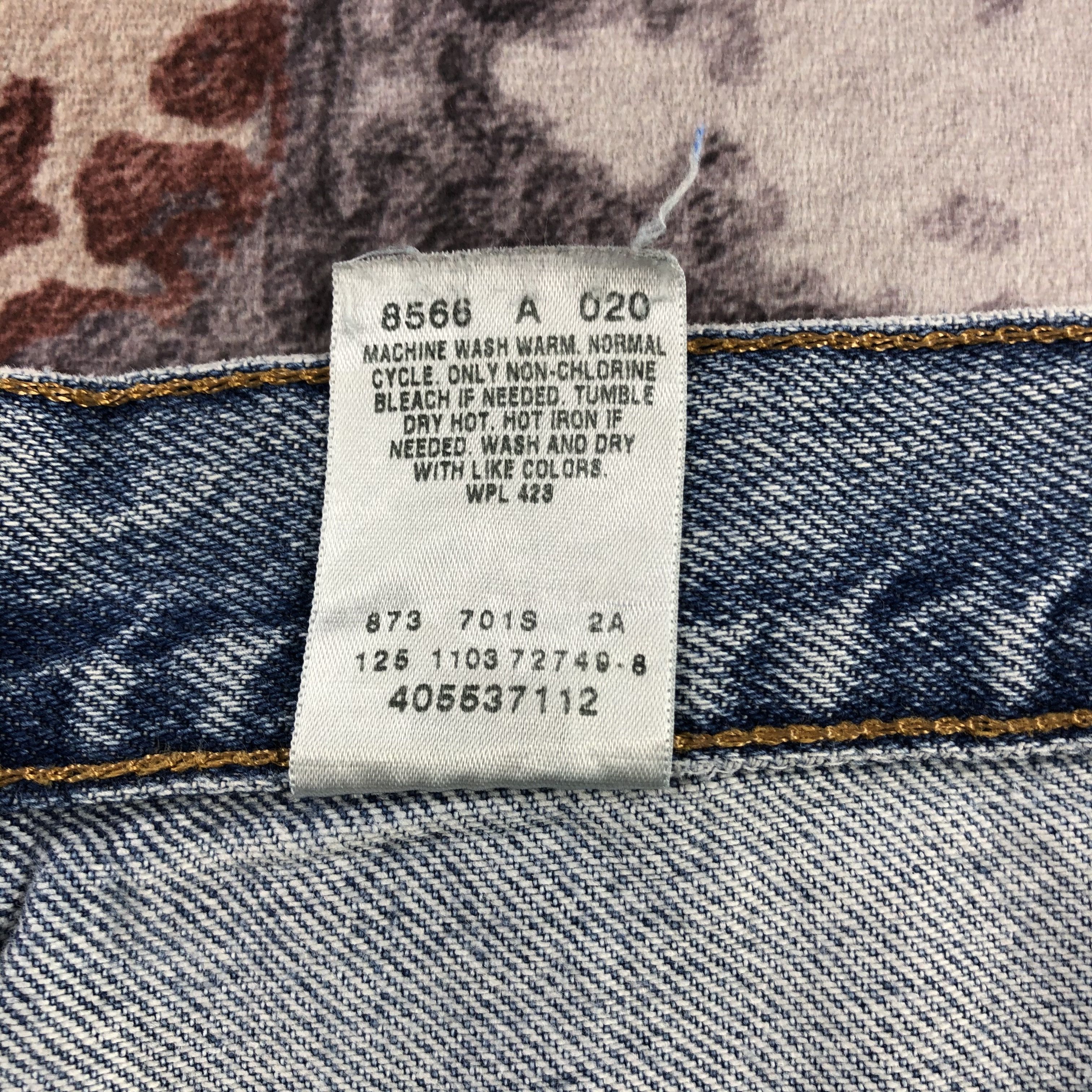 Levi's × Vintage 90s Vintage Blue Wash Levis 550 Jeans-JM3116 Size US 37 - 14 Thumbnail