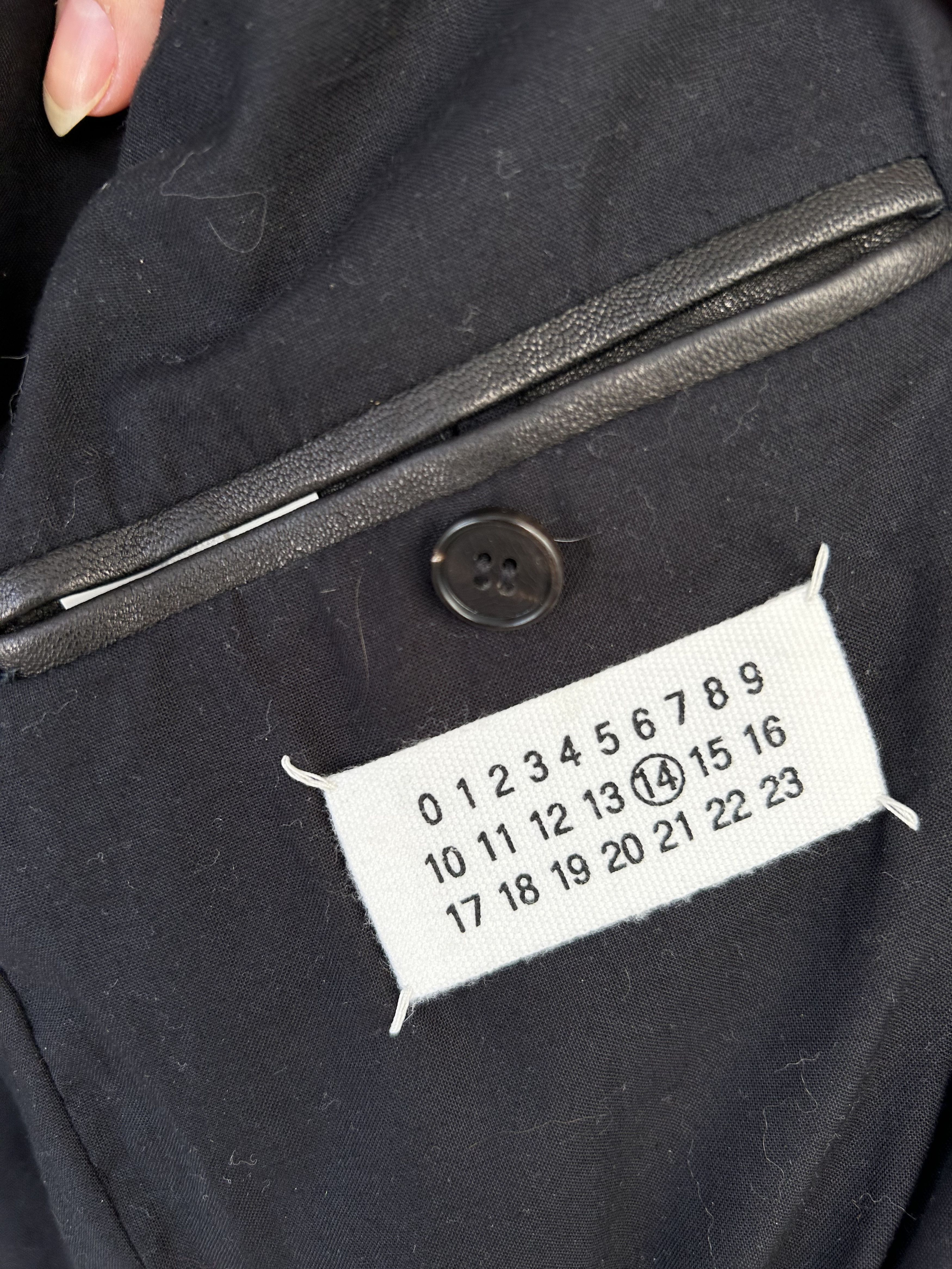 Maison Margiela Margiela Leather Moto Jacket Size US M / EU 48-50 / 2 - 2 Thumbnail