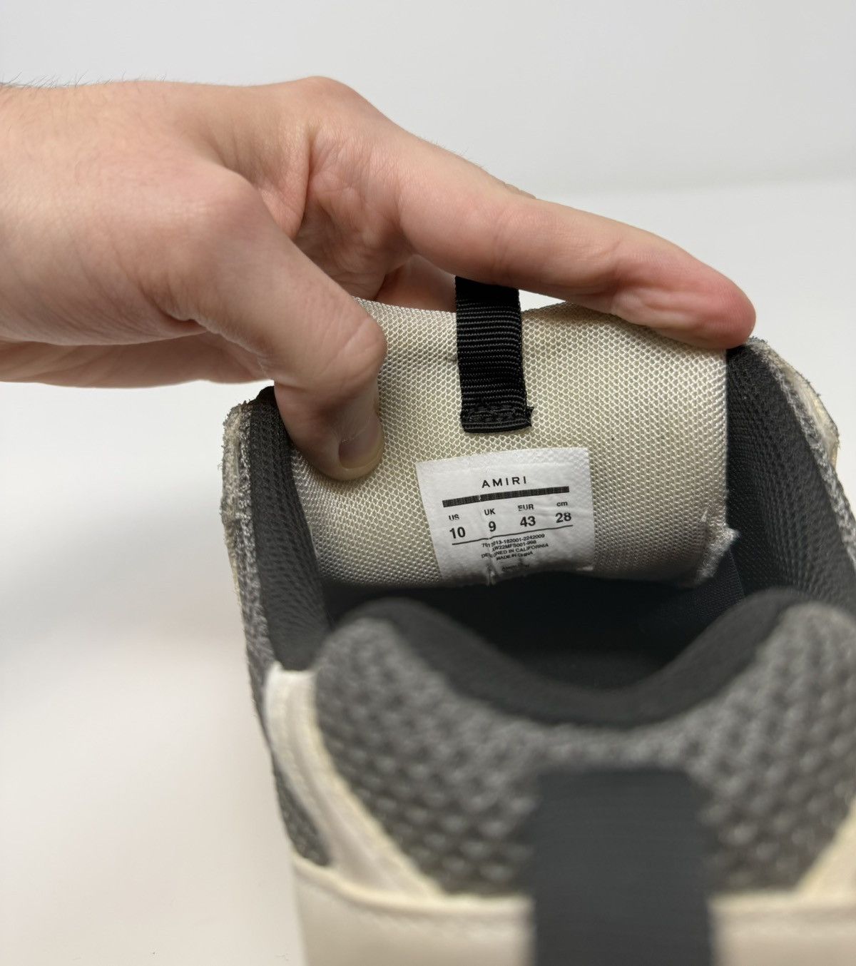 Amiri Amiri Bonerunner Sneaker Tan/Grey Size US 10 / EU 43 - 7 Thumbnail