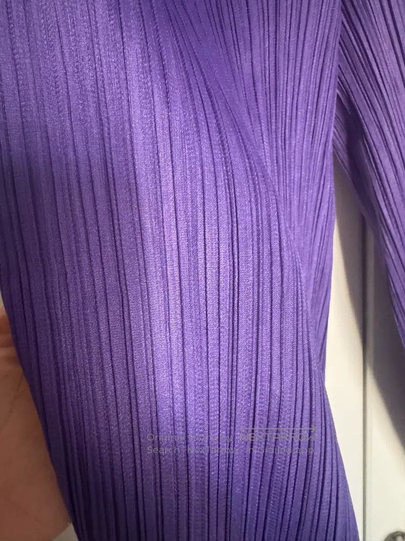 Issey Miyake Issey Miyake size:3 Purple Pants Length Size 42" / US 20 - 2 Thumbnail