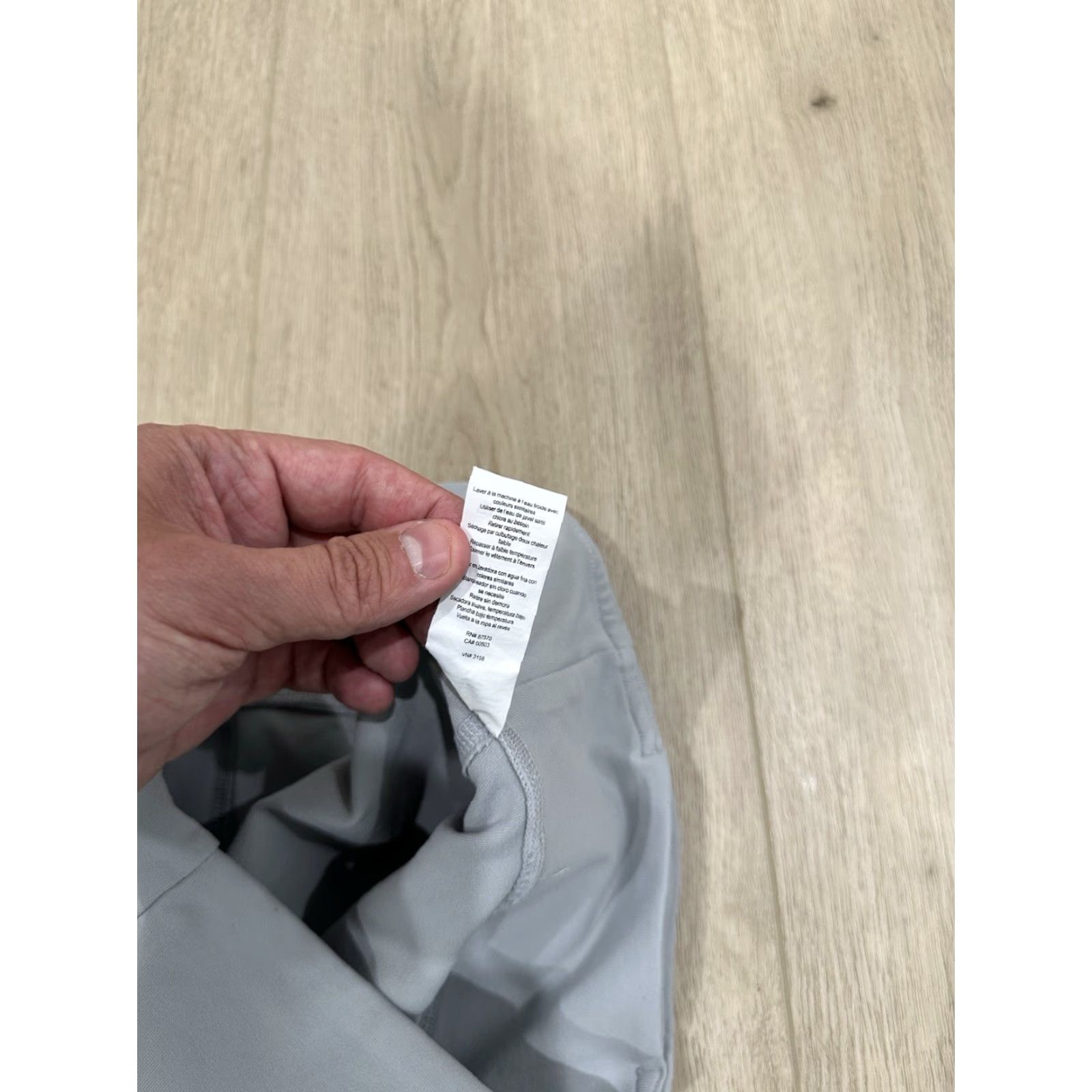 Alo VINTAGE Alo Yoga Goddess High Waist Ribbed Leggings Gray Size Small S Size 28" / US 6 / IT 42 - 7 Thumbnail