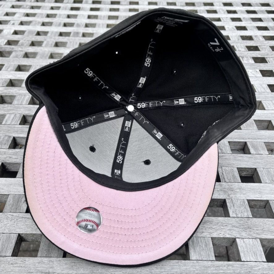 New Era Colorado Rockies 1998 ASG Patch Pink UV Hat Club 7 7/8 Size ONE SIZE - 7 Thumbnail