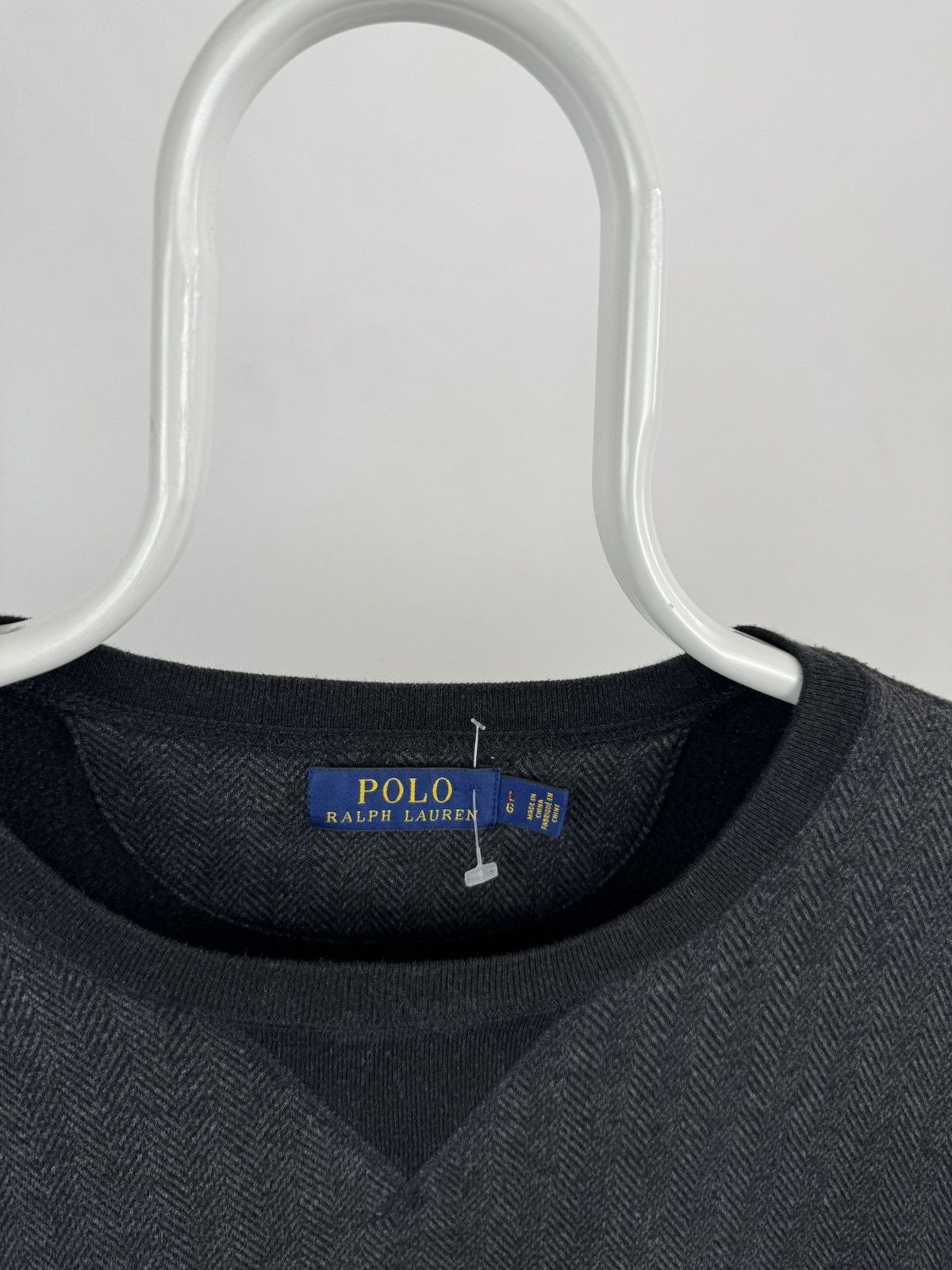 Polo Ralph Lauren Polo Ralph Lauren Grey Classic Sweatshirt Size US L / EU 52-54 / 3 - 3 Thumbnail