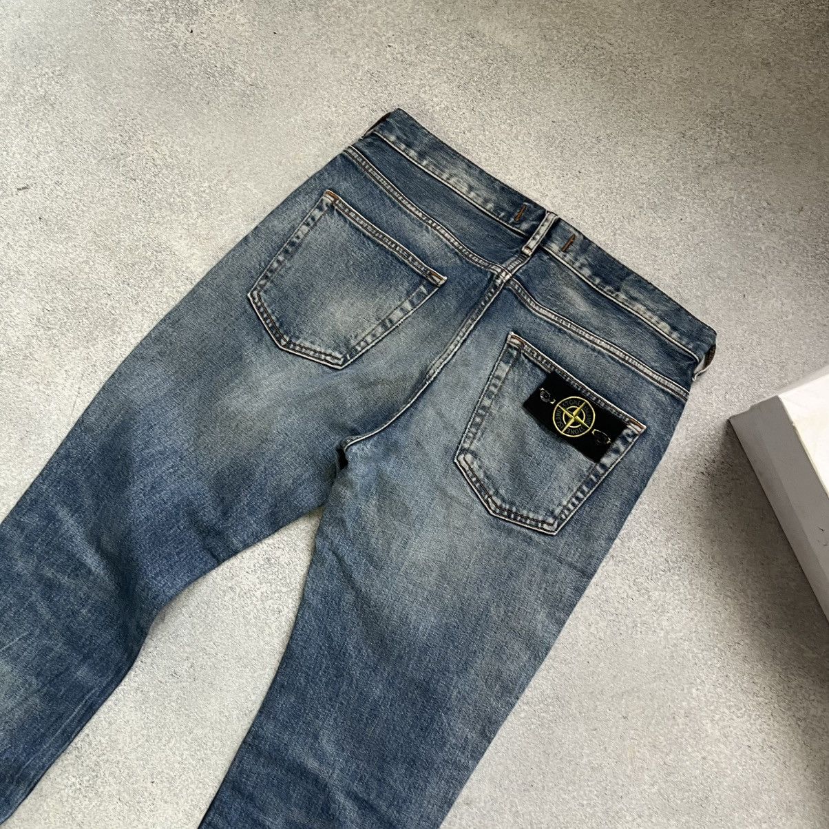 Stone Island Stone Island Jeans Denim Pants Vintage Logo y2k archive Size US 32 / EU 48 - 3 Thumbnail