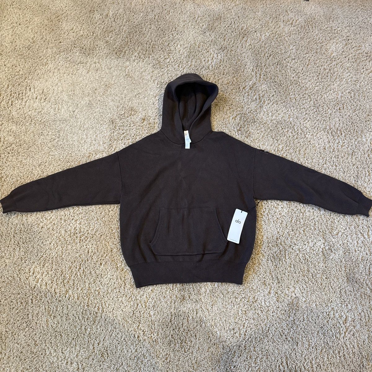 Alo Espresso scholar hooded alo sweater Size US S / EU 44-46 / 1 - 3 Thumbnail