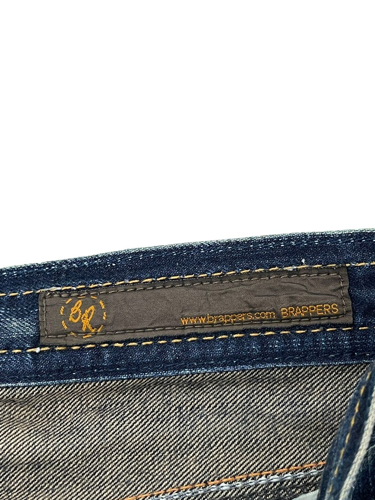 Japanese Brand Flare Jeans Brappers Japan Distres Low Rise Bell Bottom 7🟦1 Size US 28 / EU 44 - 9 Thumbnail