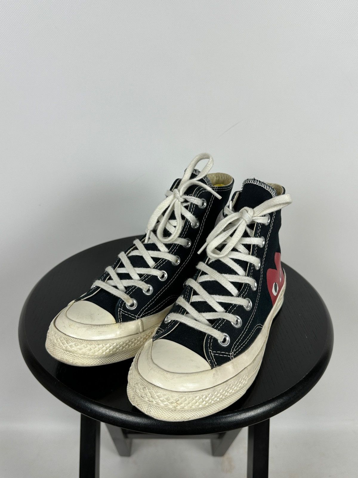 Comme des Garcons Comme Des Garçons x Chuck Taylor Converse All Star Hi Top Size US 7.5 / IT 37.5 - 8 Thumbnail
