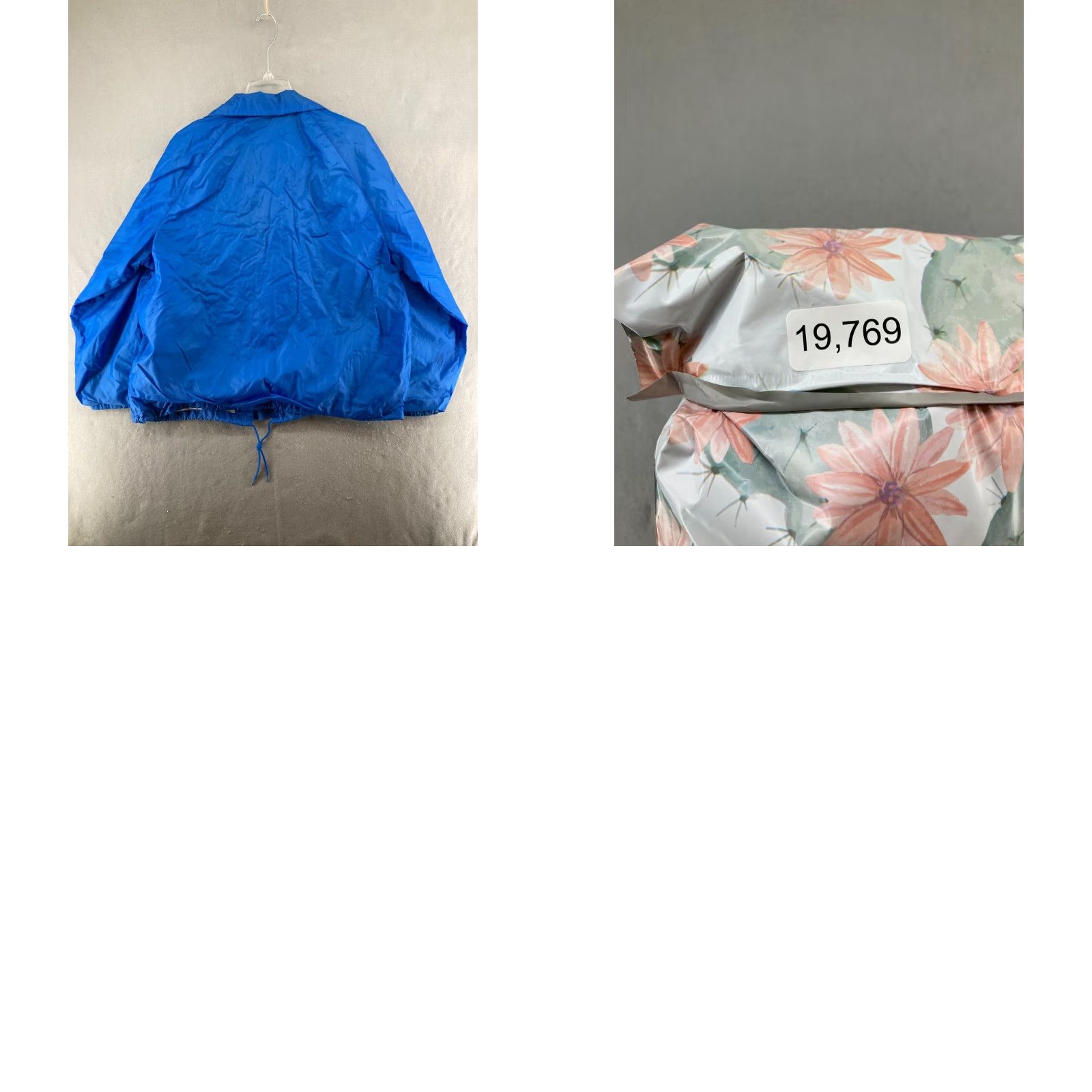 Vintage VINTAGE Ozark Trail Mens Jacket Windbreaker Blue 90s Snap Large Regular Size L - Casual Mens Jacket Size US L / EU 52-54 / 3 - 8 Thumbnail