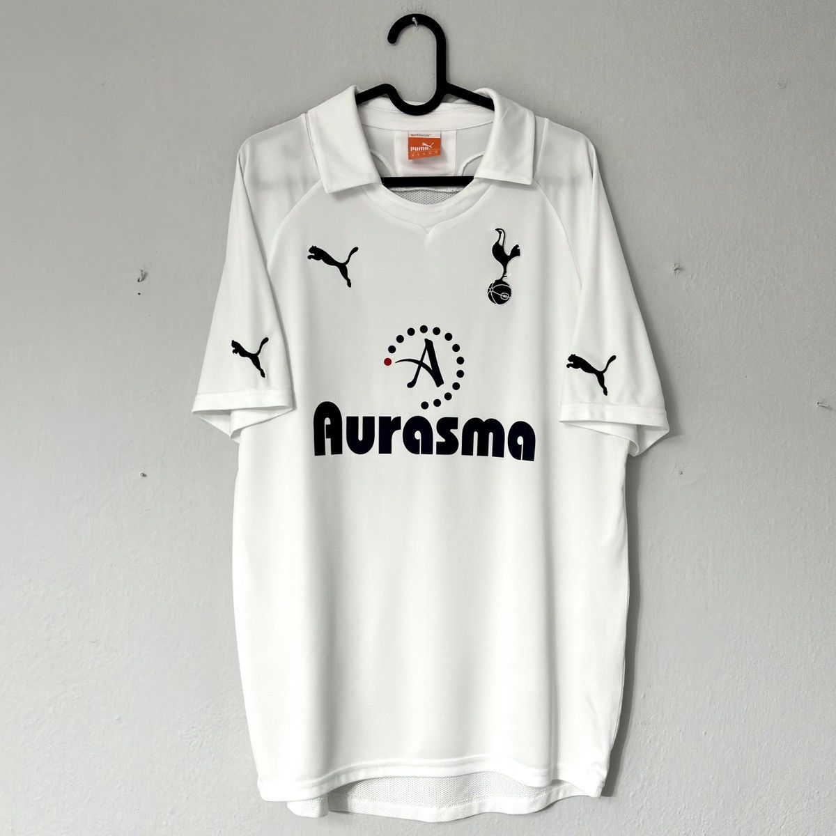 Puma × Vintage 2011 2012 Tottenham Hotspur Home Kit Puma Soccer Jersey Tee Size US M / EU 48-50 / 2 - 2 Thumbnail