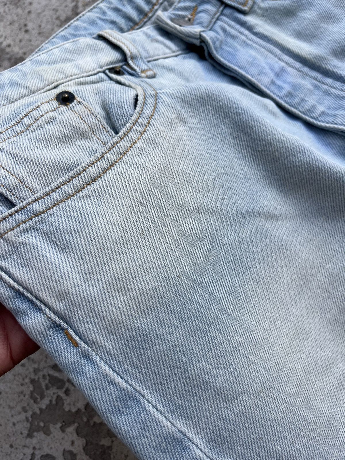 Maison Margiela Maison Margiela MM6 Flared Dirty Faded Jeans Denim Pants Size 27" / US 4 / IT 40 - 15 Thumbnail
