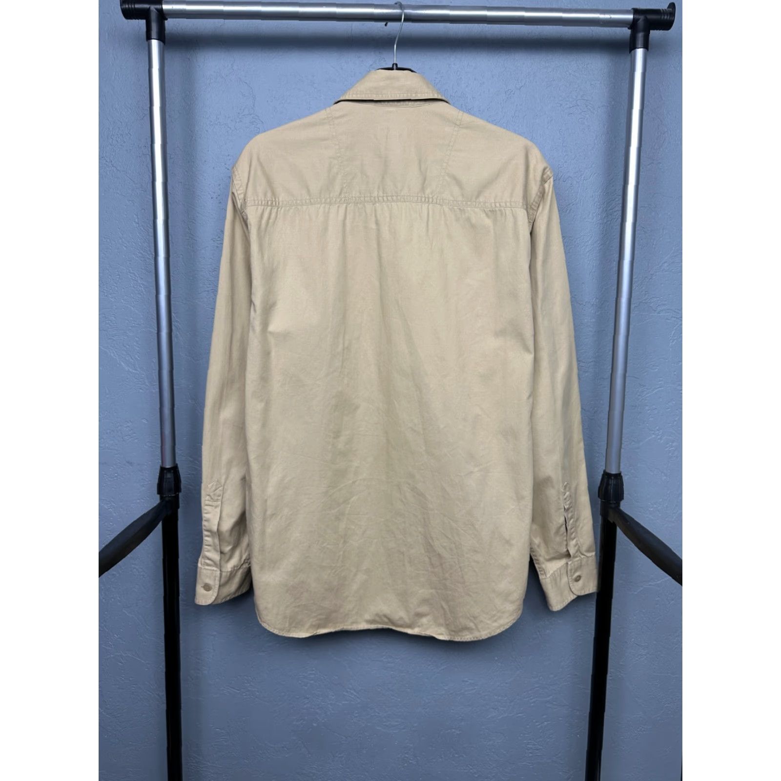Vintage Armani Jeans 90s Vintage Mens Denim Shirt Size L Size US L / EU 52-54 / 3 - 6 Thumbnail