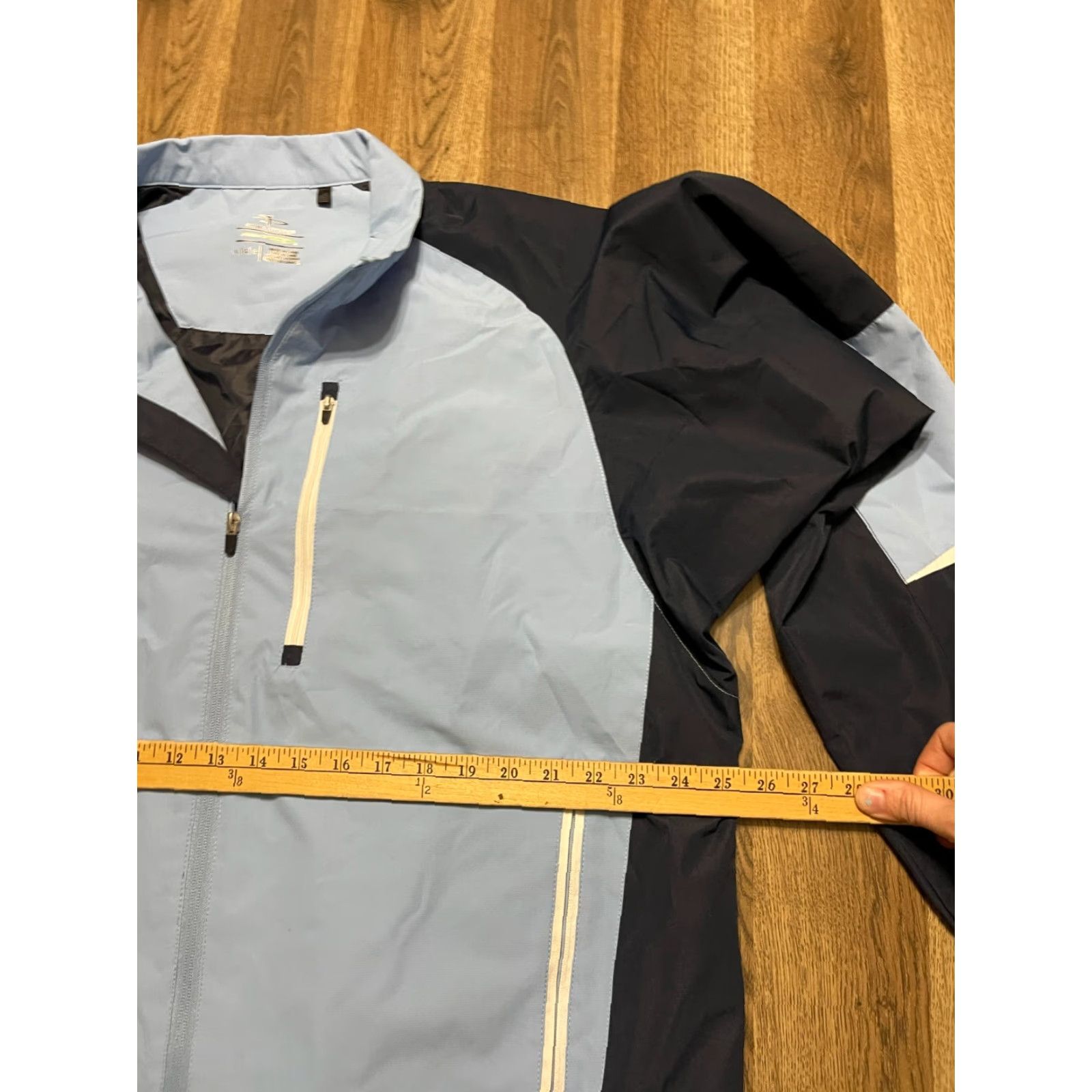 Vintage Page & Tuttle Jacket Men's Large Windbreaker Zip up Blue Regular Size L Mens Jacket Size US L / EU 52-54 / 3 - 6 Thumbnail