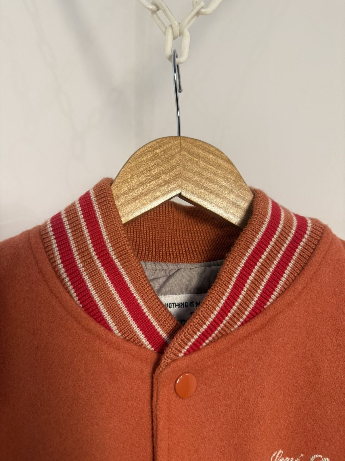 Levi's Vintage Clothing Levi's Wool Varsity Jacket Red Tab 90s Size US M / EU 48-50 / 2 - 12 Thumbnail