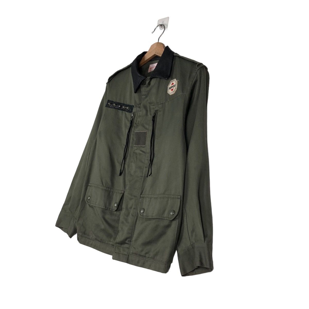 If Six Was Nine 🔥Vtg Biker Military Jacket Koppers Skeleton Bones Big Logo Size US M / EU 48-50 / 2 - 3 Thumbnail