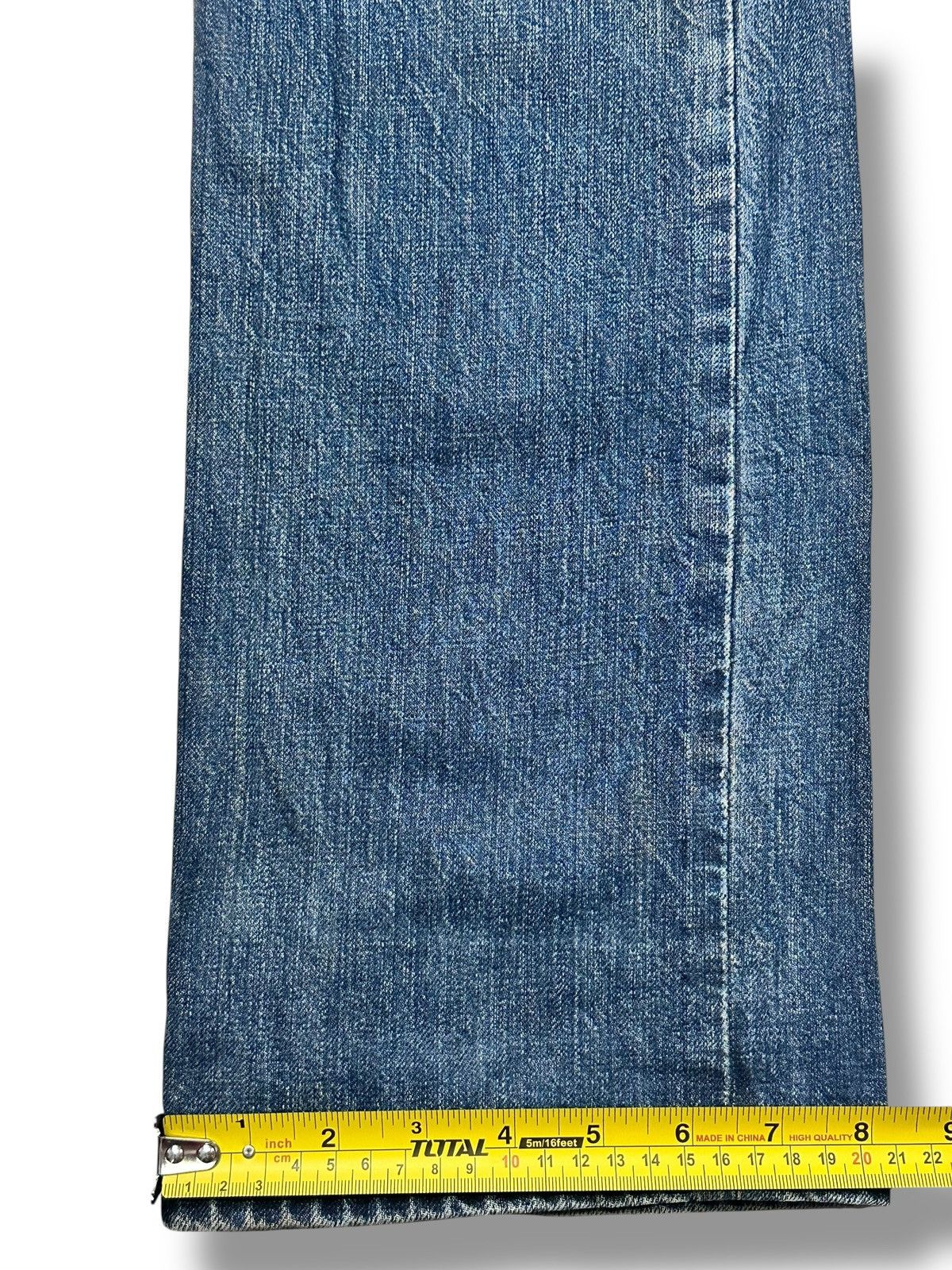 Levi's Levis 501 Vintage 90's Straight Cut Button Fly With Faded Size US 32 / EU 48 - 15 Thumbnail