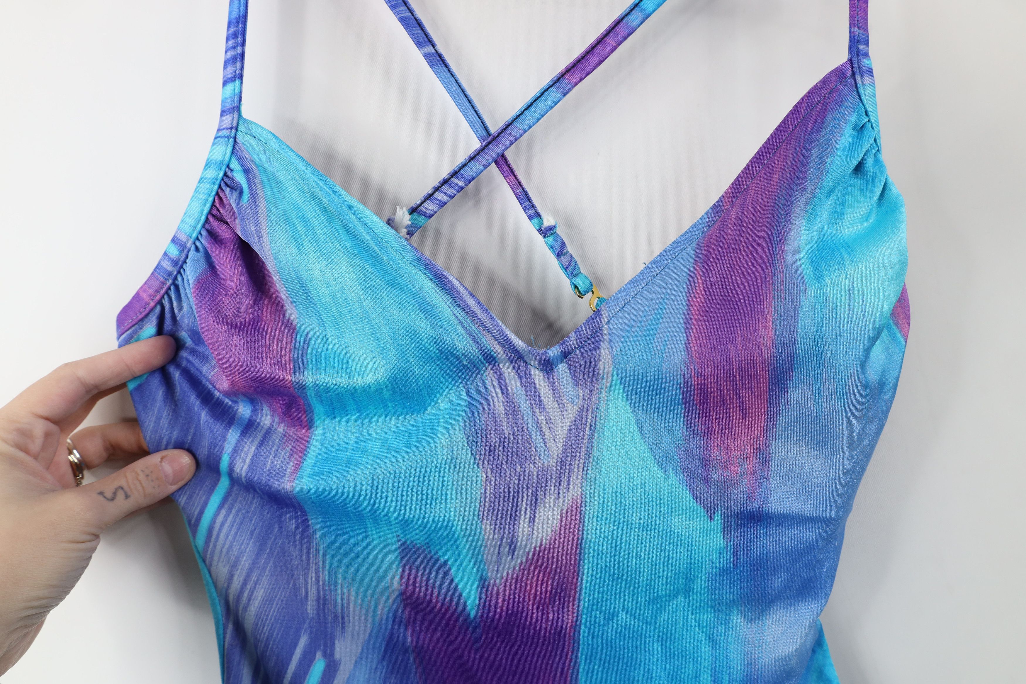 Vintage Vintage 90s Streetwear One Piece Swimsuit Swimwear USA Size XL / US 12-14 / IT 48-50 - 5 Thumbnail
