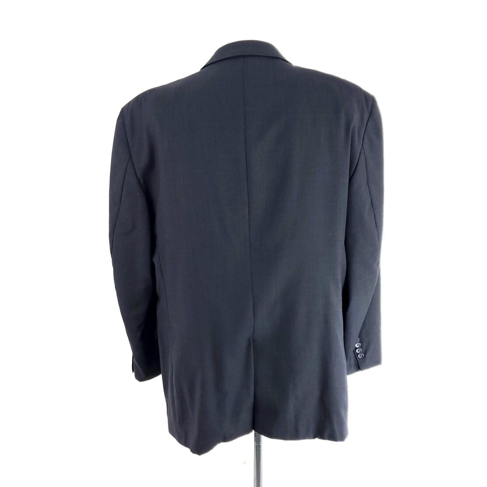 Jos. A. Bank Jos A Bank Wool 2 Button Blazer 44R Or Slim 46R Blue Gray Bi Size 44R - 6 Thumbnail