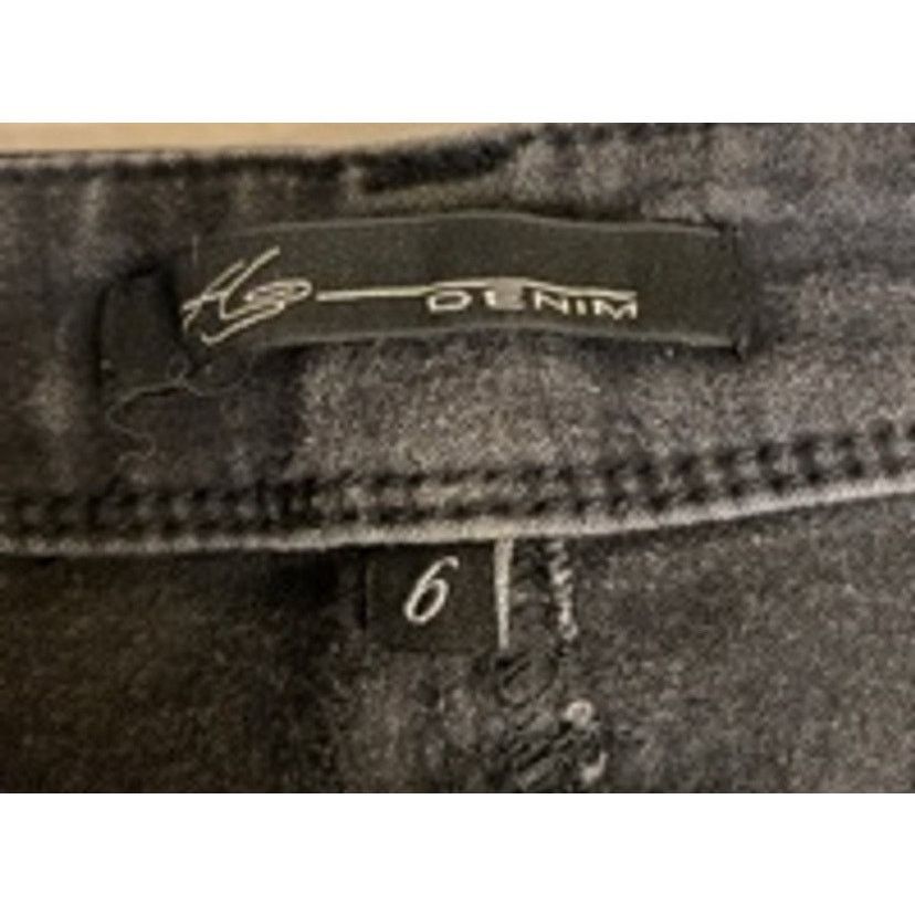 Other Y2K Black Stretch Denim Capri Pants KS Denim Women’s Size 6 Size 28" / US 6 / IT 42 - 3 Thumbnail