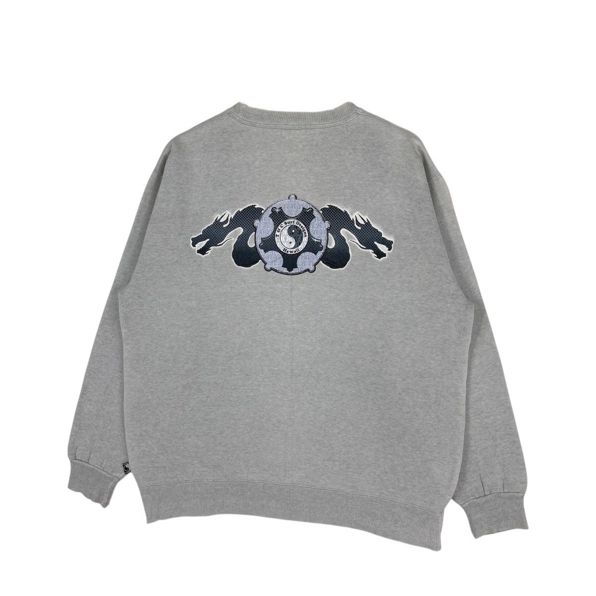 Vintage 90’s T&C Dragon Surfboard Sweatshirt Size US M / EU 48-50 / 2 - 3 Thumbnail