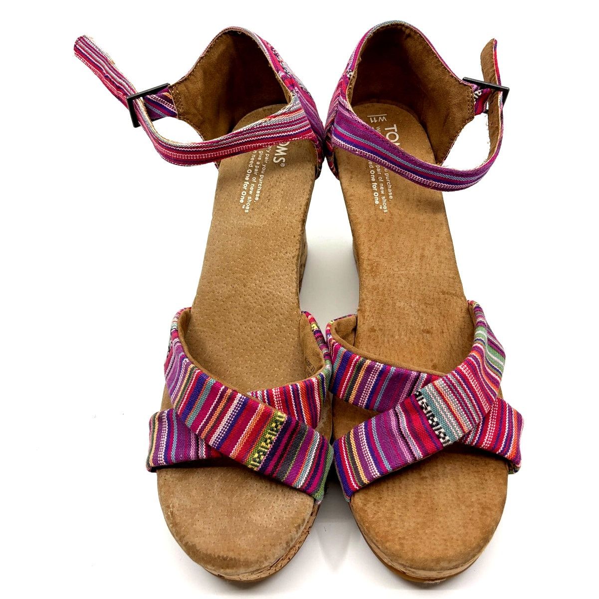 Toms Size 11 | TOMS Women’s Sienna Cork Wedge Sandal Shoes Size US 11 / IT 41 - 1 Thumbnail