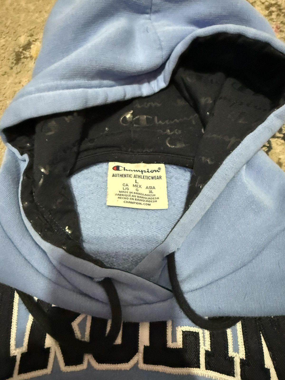 Champion North Carolina champion hoodie Size US L / EU 52-54 / 3 - 3 Thumbnail