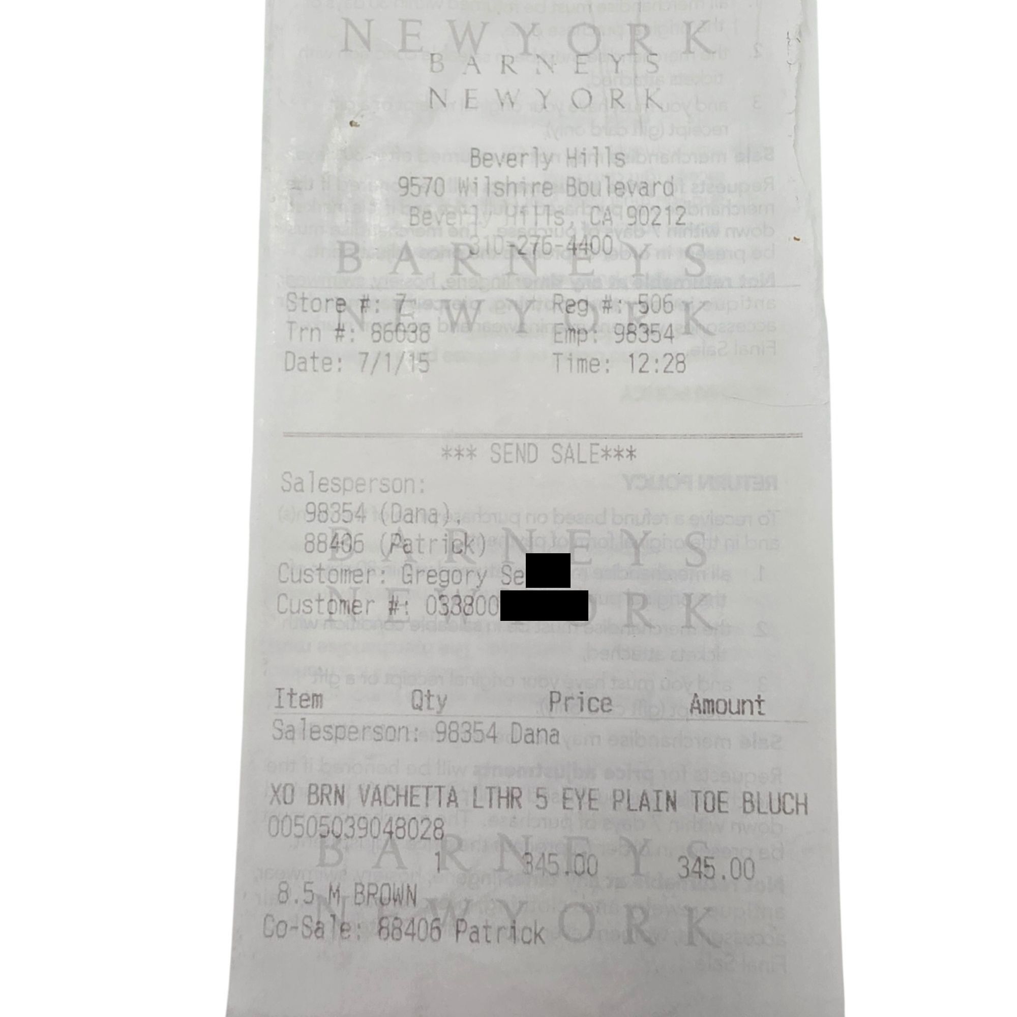 Barneys New York NEW Barneys New York 7656 Maine Burnished Brown Leather Derb Size US 8.5 / EU 41-42 - 14 Thumbnail