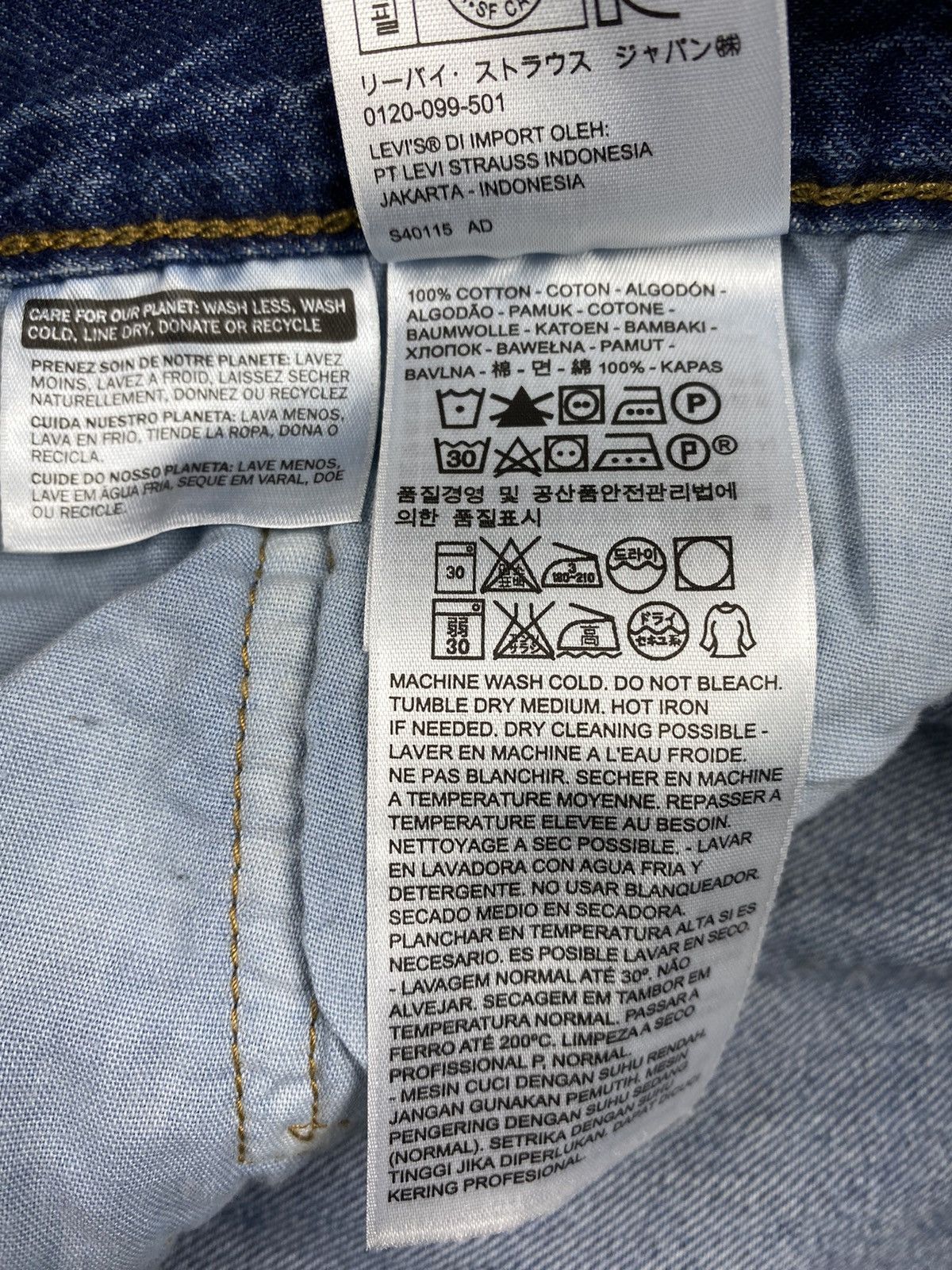 Levi's Vintage Levis 501 Jeans Denim Pants Size US 34 / EU 50 - 13 Thumbnail