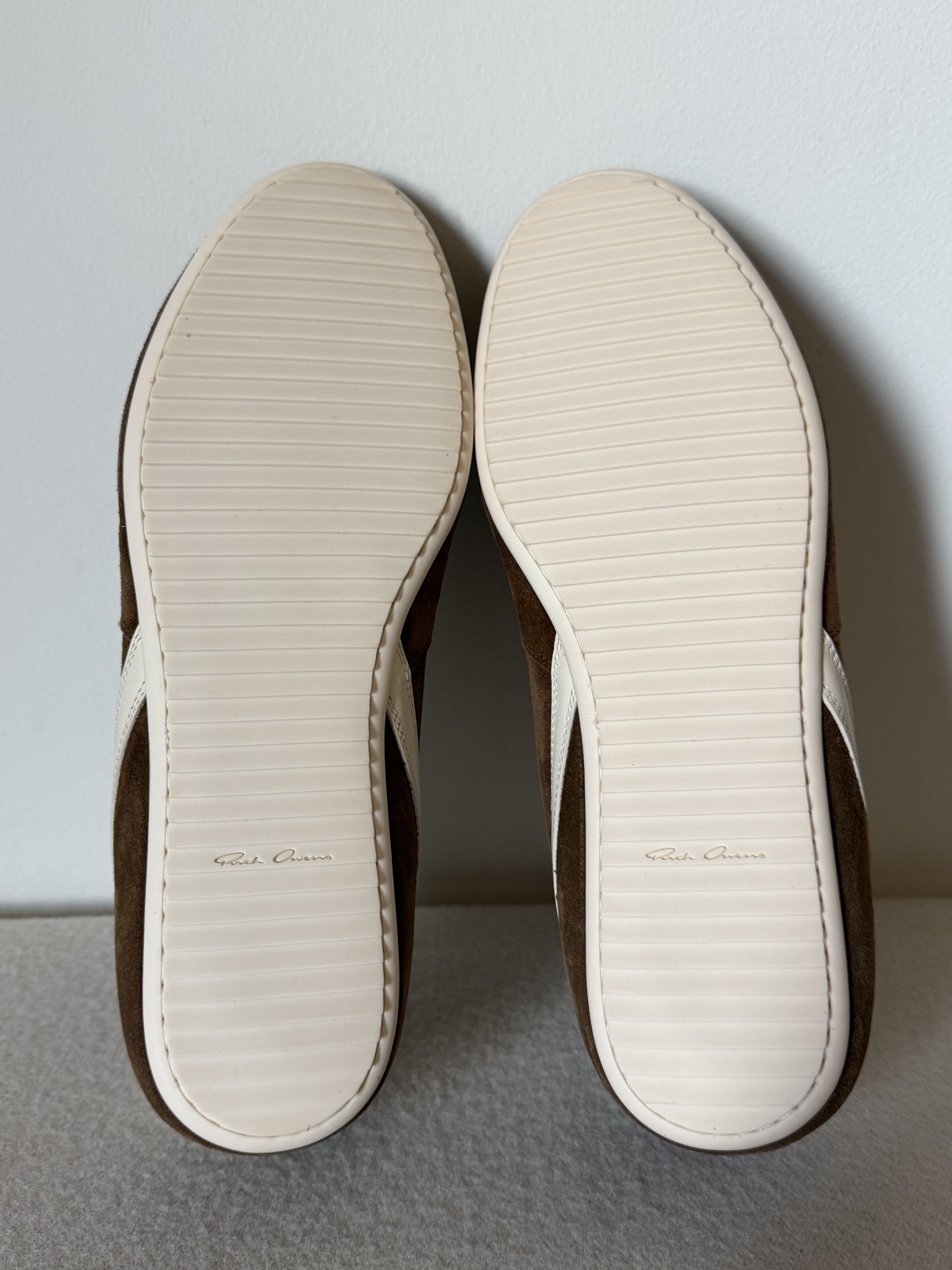 Rick Owens Rick Owens Suede Minimal Sneakers in Chestnut Size US 10.5 / EU 43-44 - 6 Thumbnail