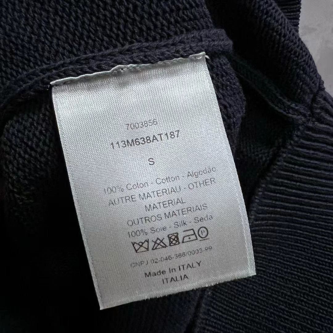 Dior navy blue dior long sleeve sweater Size US S / EU 44-46 / 1 - 3 Thumbnail