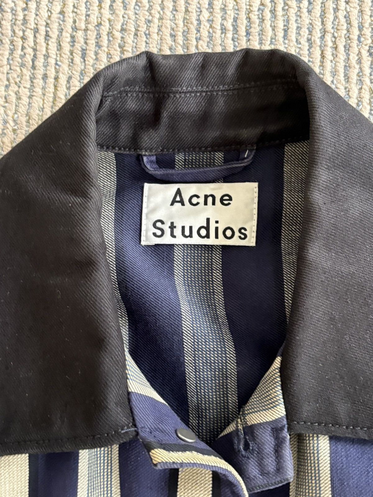 Acne Studios Acne Studios Striped Moss Jacket Size US S / EU 44-46 / 1 - 2 Thumbnail