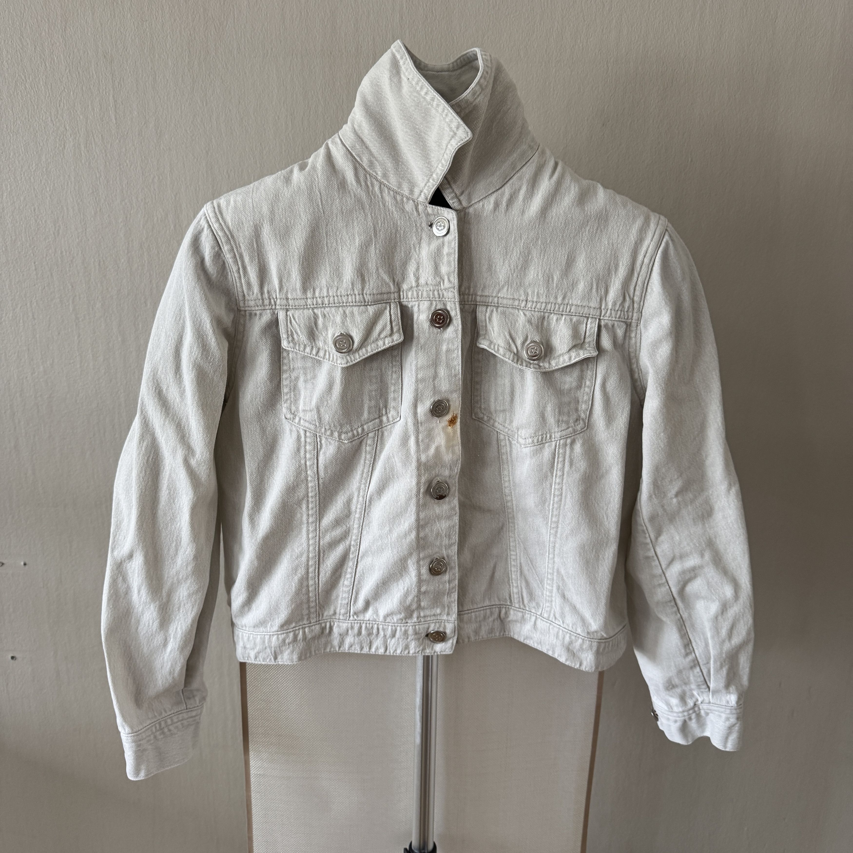 Armani Armani Jean Jacket Size S / US 4 / IT 40 - 1 Thumbnail