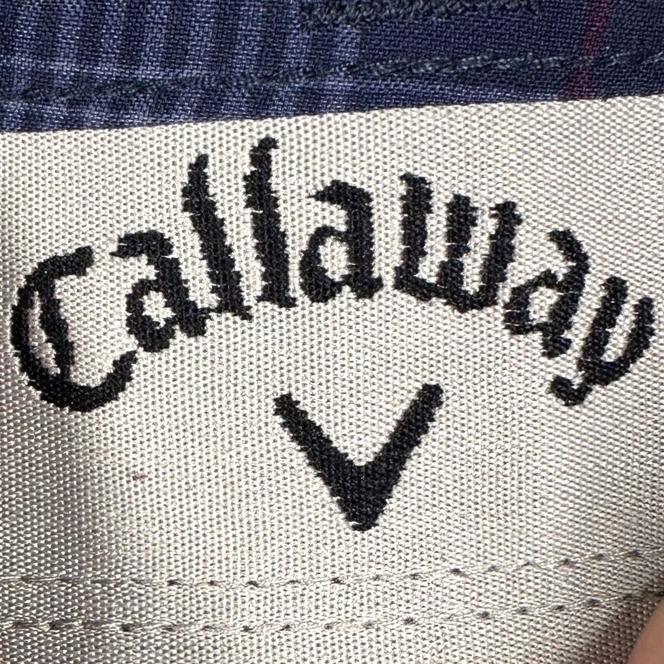 Callaway Callaway Shorts Mens 30 Navy Blue Plaid Golf Chino Performance Stretch Casual Size US 30 / EU 46 - 3 Thumbnail