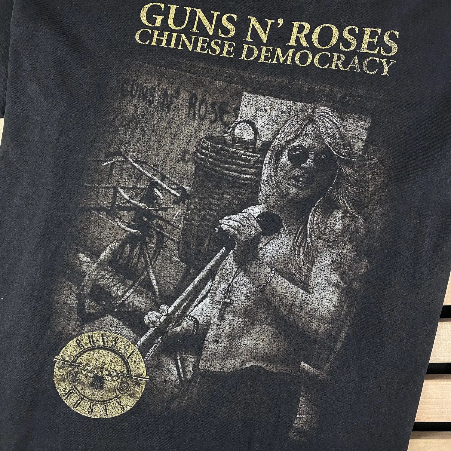 Band Tees Mens Vintage T Shirt Gans N Roses Size XL Size US XL / EU 56 / 4 - 5 Thumbnail