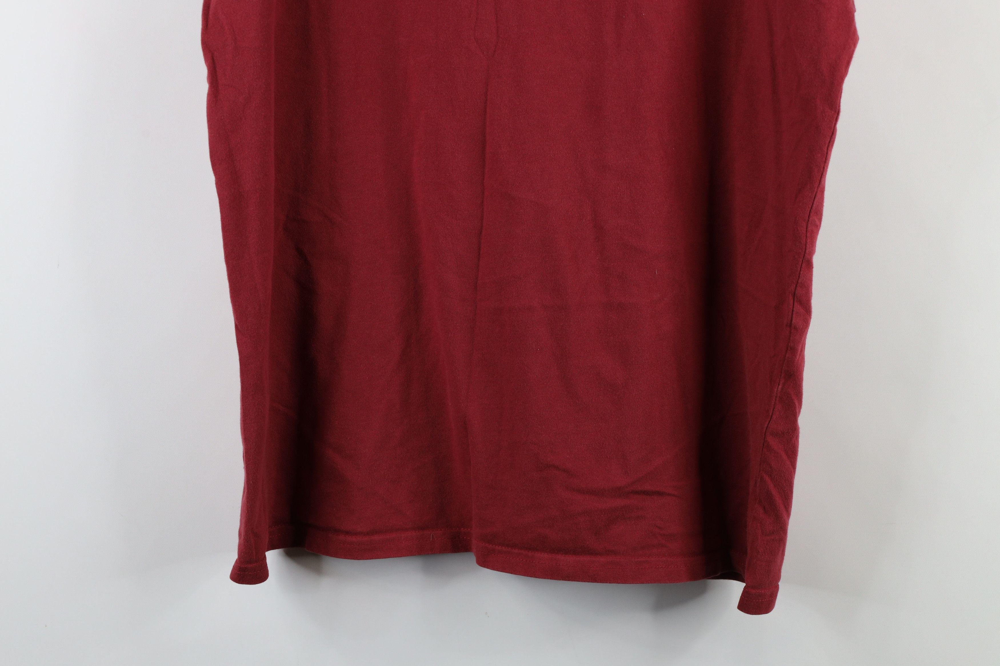 Harley Davidson × Vintage Vintage Y2K Harley Davidson Flames Pinup Girl T-Shirt Red Size US XL / EU 56 / 4 - 14 Thumbnail