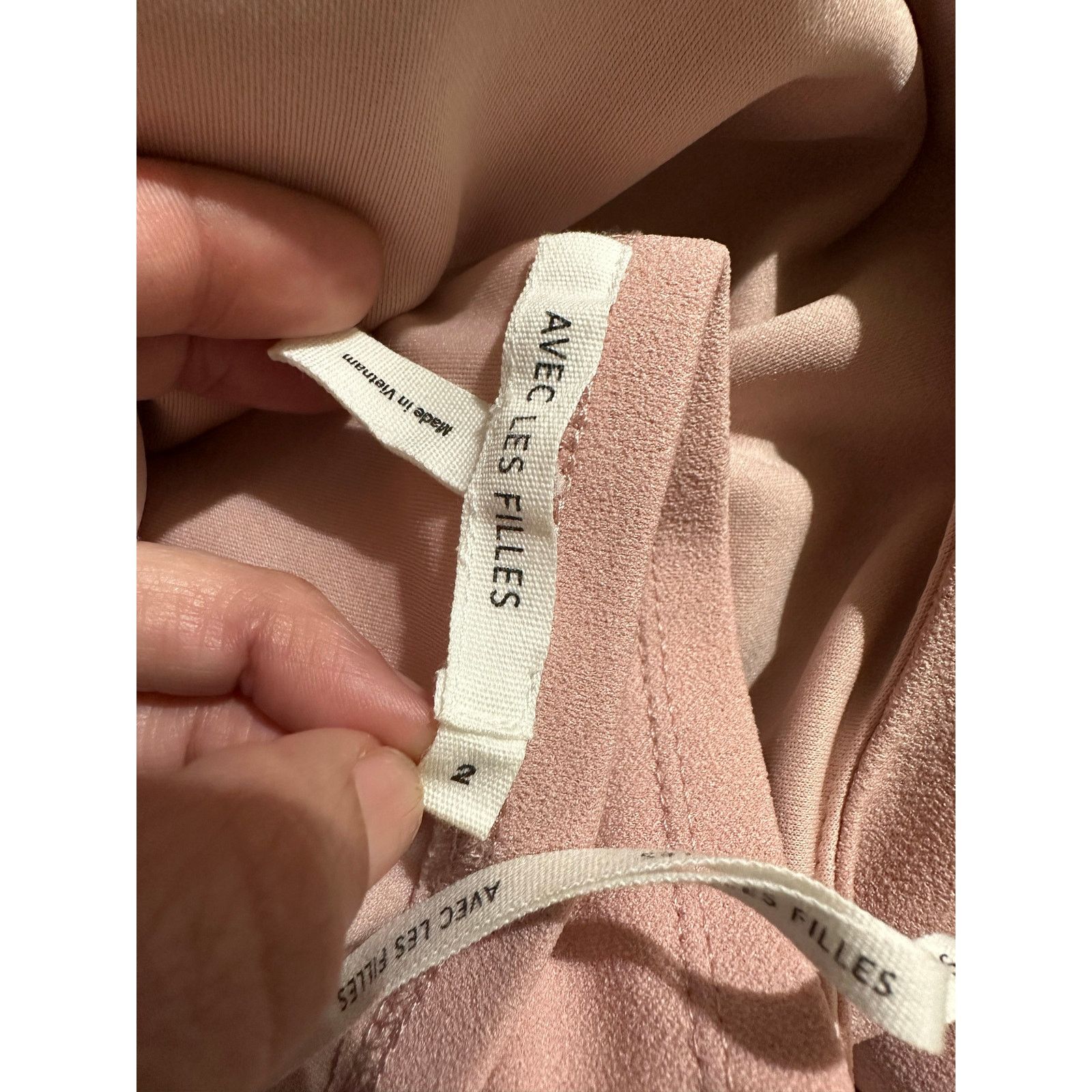 Anthropologie Avec les Filles halter neck ruffled jumpsuit size 2 Size 26" / US 2 / IT 38 - 3 Thumbnail