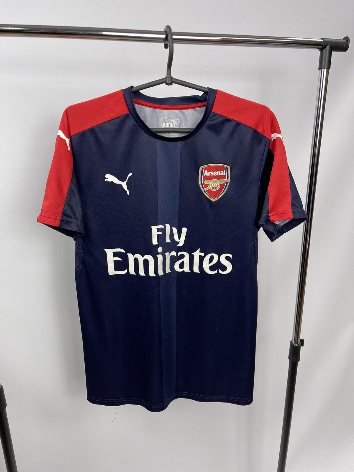 Puma Arsenal Soccer Jersey Men Size M Blue 2016 17 Training Size US M / EU 48-50 / 2 - 1 Thumbnail