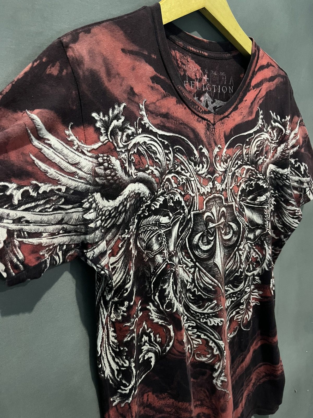 Affliction × Tapout × Vintage AFFLICTION RARE ITEM Size US S / EU 44-46 / 1 - 11 Thumbnail
