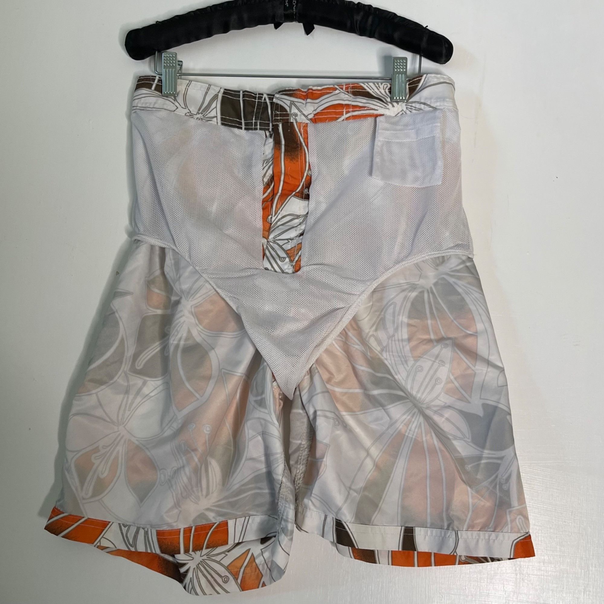 Joe Boxer Joe Boxer Men's Swim Trunks Board Shorts Medium Tropical Flo Size US 31 - 3 Thumbnail