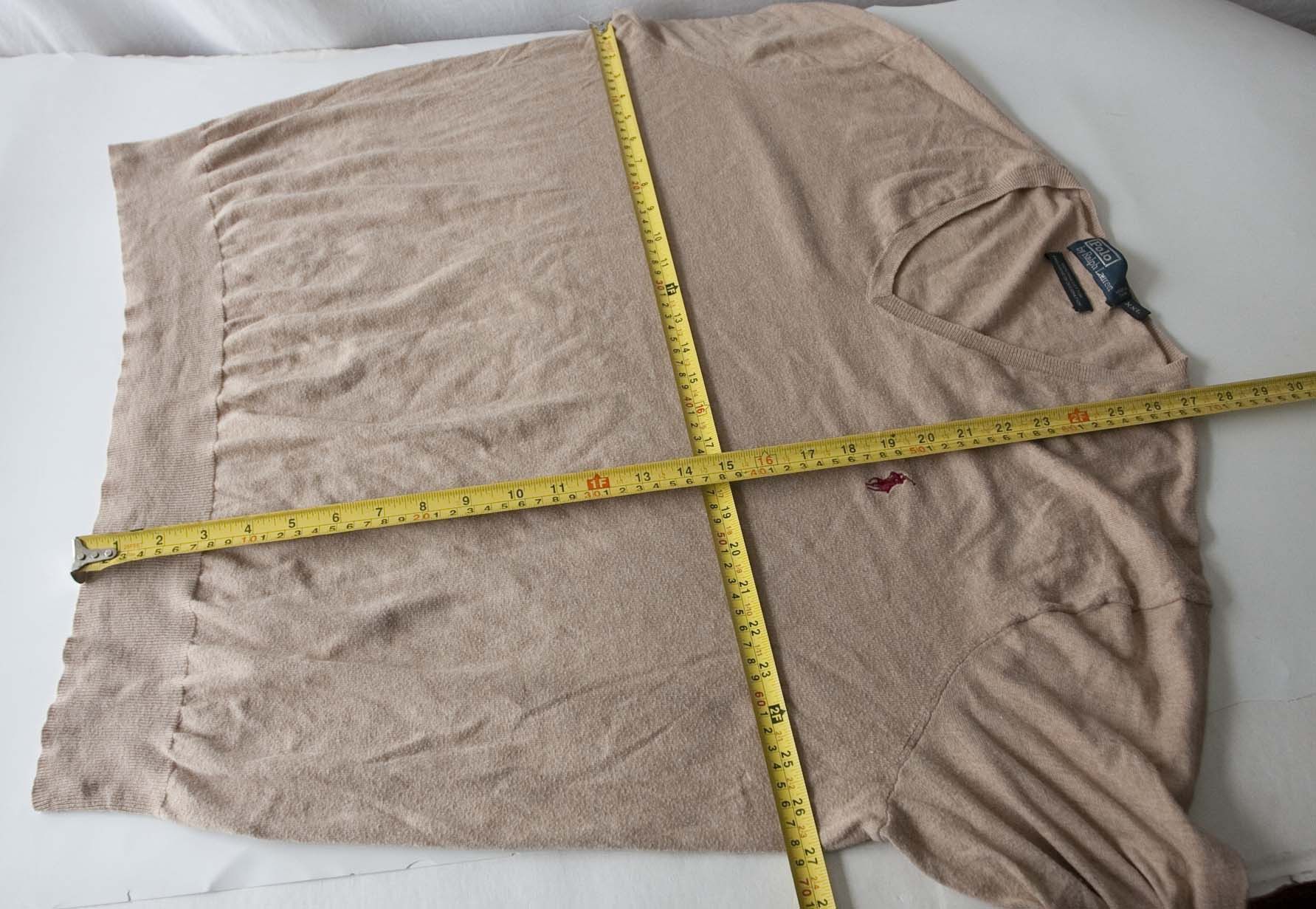 Ralph Lauren Ralph Lauren Light Sweater Pima Cotton Size XXL Brown Size US XXL / EU 58 / 5 - 3 Thumbnail