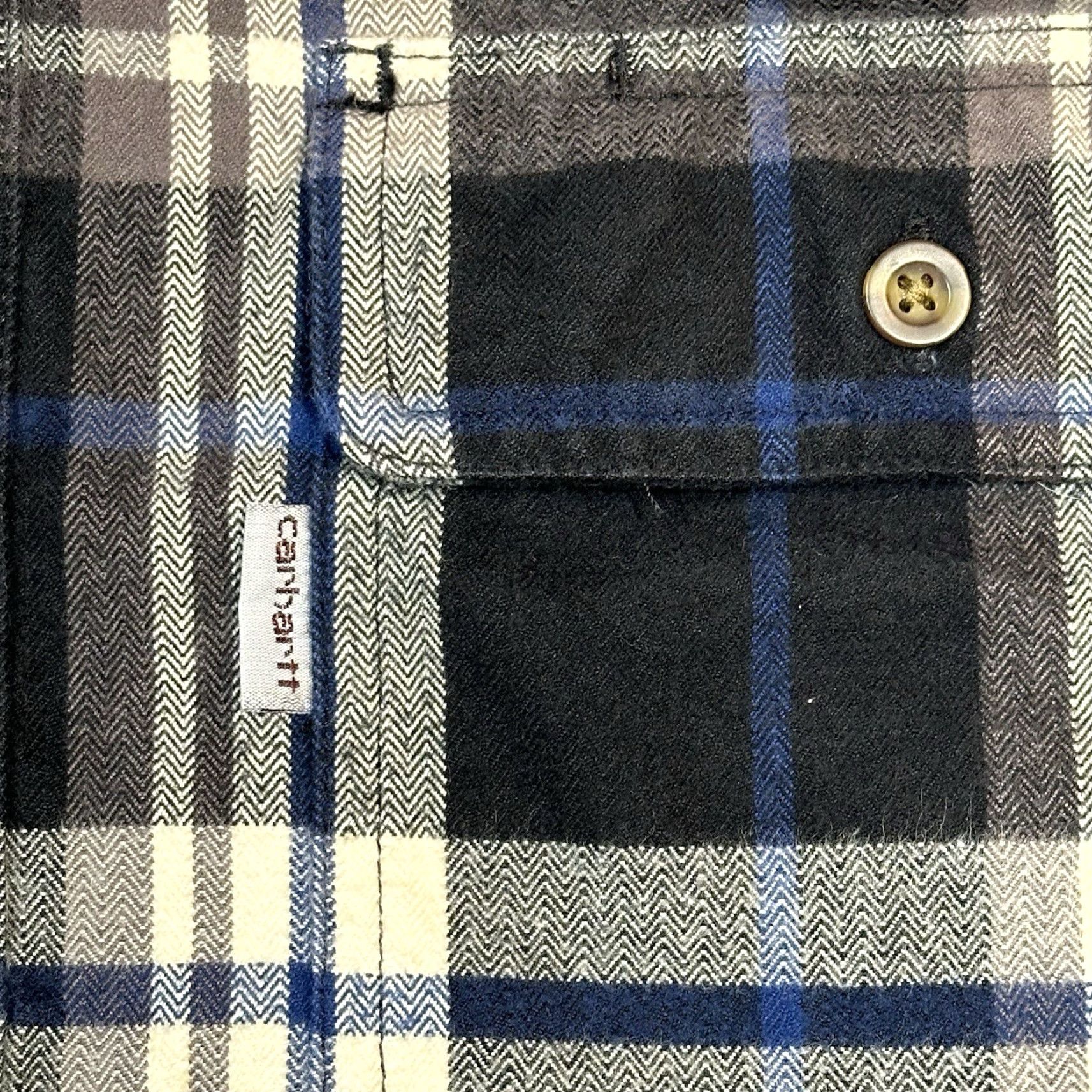 Carhartt Carhartt Button-Up Plaid Flannel 2 Pocket Workwear Men's 2XL Multicolor Grip Button-Down Casual Shirt Size US XXL / EU 58 / 5 - 4 Thumbnail