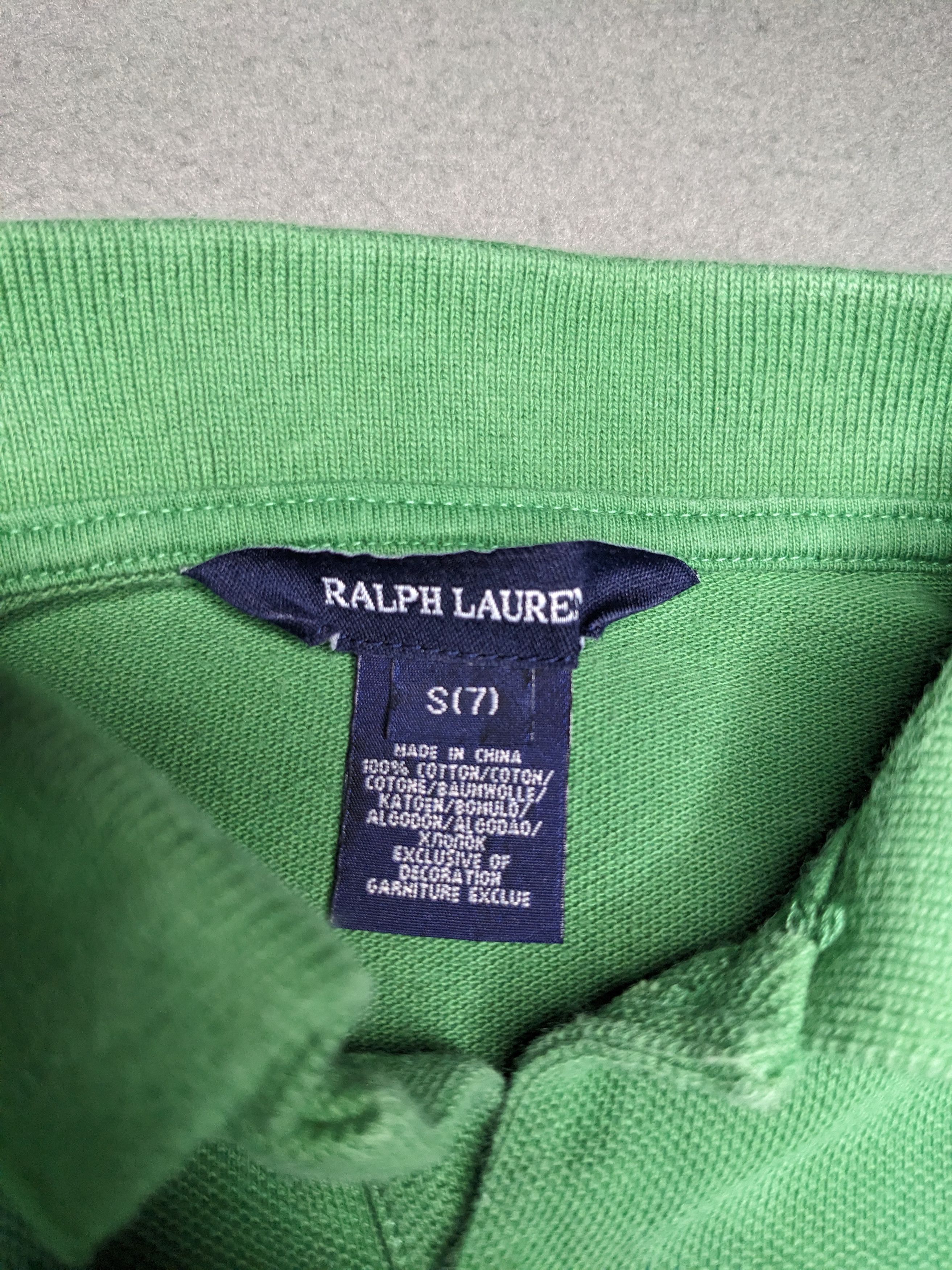 Polo Ralph Lauren Polo Ralph Lauren Youth Shirt Small Pony Size 7 Womans XS Size XS / US 0-2 / IT 36-38 - 8 Thumbnail