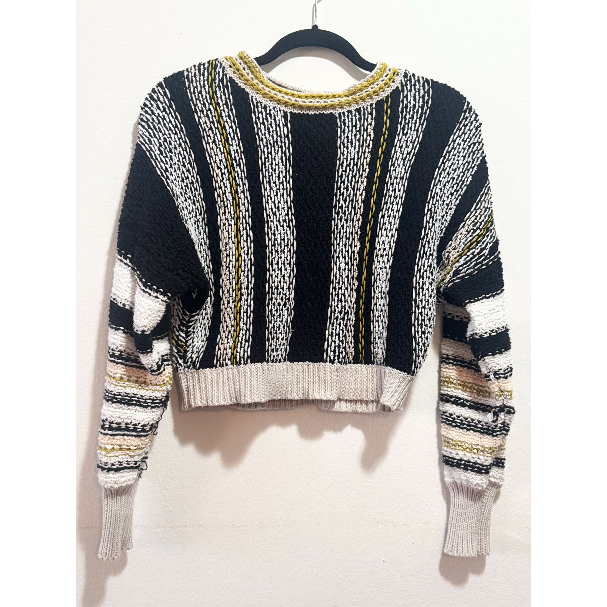Free People Free People Show Me Love Knit Long Sleeve Sweater Size XS Size XS / US 0-2 / IT 36-38 - 2 Thumbnail