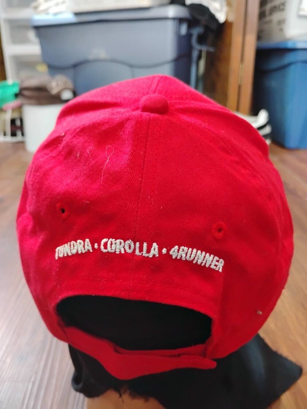Other Deadstock Vintage Toyota Tailsweep Logo Strap Hat Cap Size ONE SIZE - 4 Thumbnail